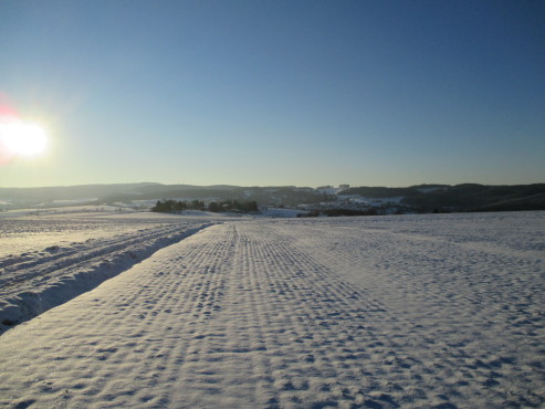 Winter im Odenwald