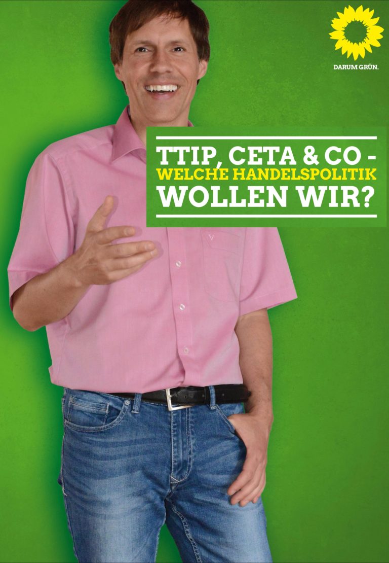 Grüne im Gespräch: TTIP, CETA & Co: Welche Handelspolitik wollen wir?