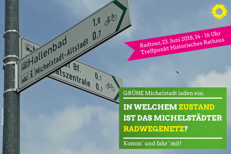 Radtour zum Zustand der Michelstädter Radwege