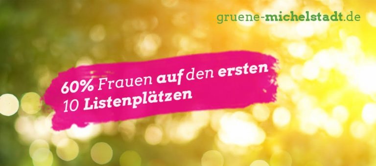 60% Frauen auf den ersten 10 Listenplätzen in Michelstadt