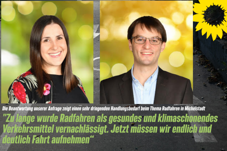 Zehn Jahre Radverkehrskonzept Michelstadt – Erbach: Michelstädter GRÜNE sehen dringenden Handlungsbedarf