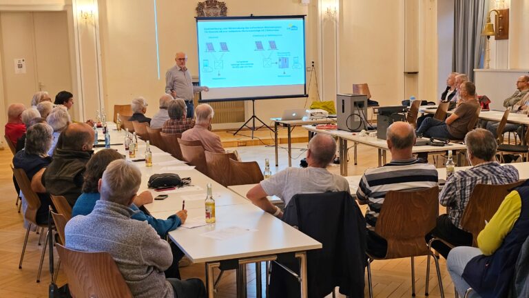 ErMi-Solarinitiative informiert über Stromspeicher