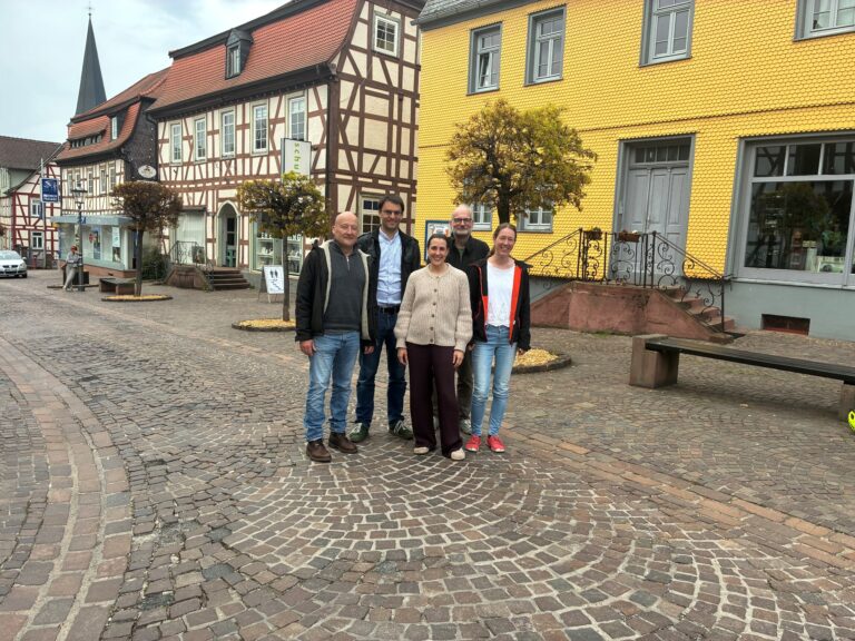 Konstituierende Fraktionssitzung von Bündnis 90/Die Grünen in Michelstadt: Julia Giebenhain und Dr. Jonas Schönefeld in Doppelspitze gewählt